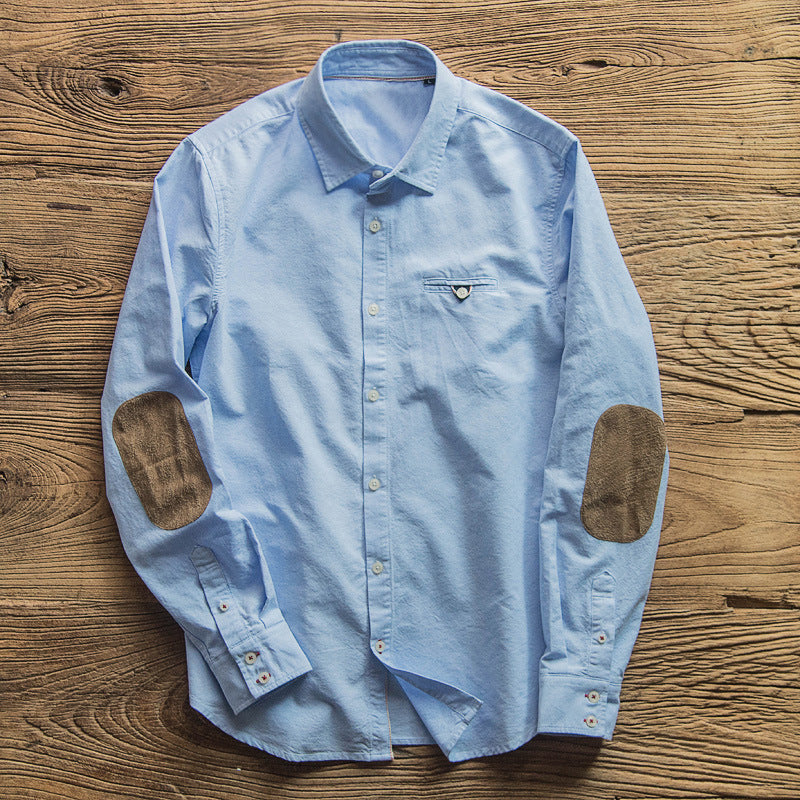 Men’s Japanese Vintage Cotton Oxford Shirt