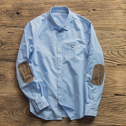 Men’s Japanese Vintage Cotton Oxford Shirt