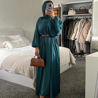 Women’s Solid Color Two-Piece Dress Set