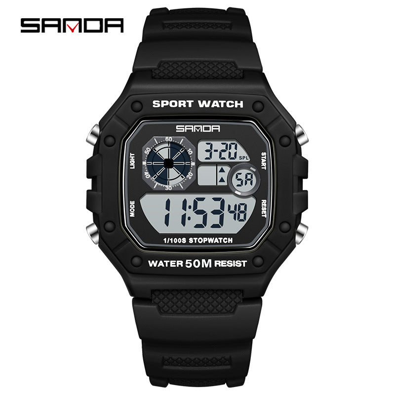 SANDA Multifunction Digital Sports Watch