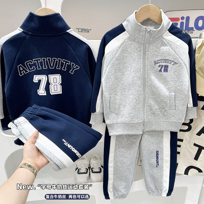 Boys’ Korean Style Sportswear Set