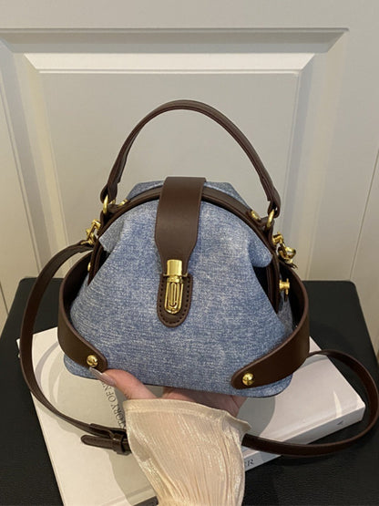 Women’s High-End Textured Crossbody Shoulder Bag