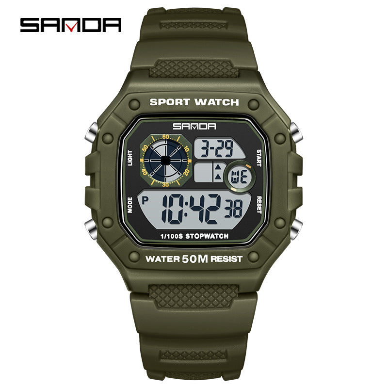 SANDA Multifunction Digital Sports Watch