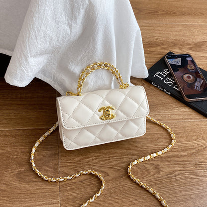 Women’s Quilted Chain Crossbody Bag