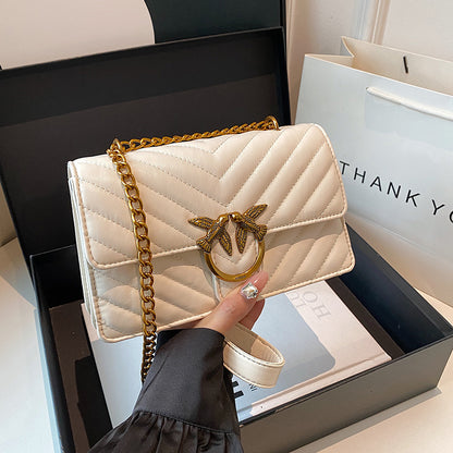 Women’s Diamond Quilted Chain Crossbody Bag
