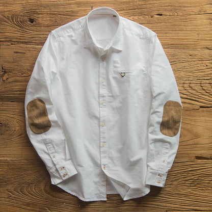 Men’s Japanese Vintage Cotton Oxford Shirt