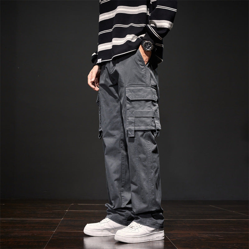 Men’s Workwear Cargo Straight-Leg Pants
