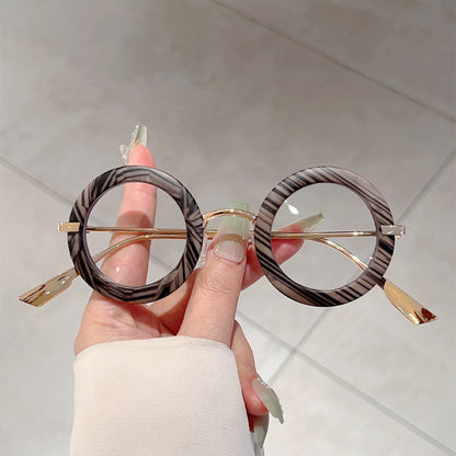 Oval Fashion Sunglasses with UV Protection