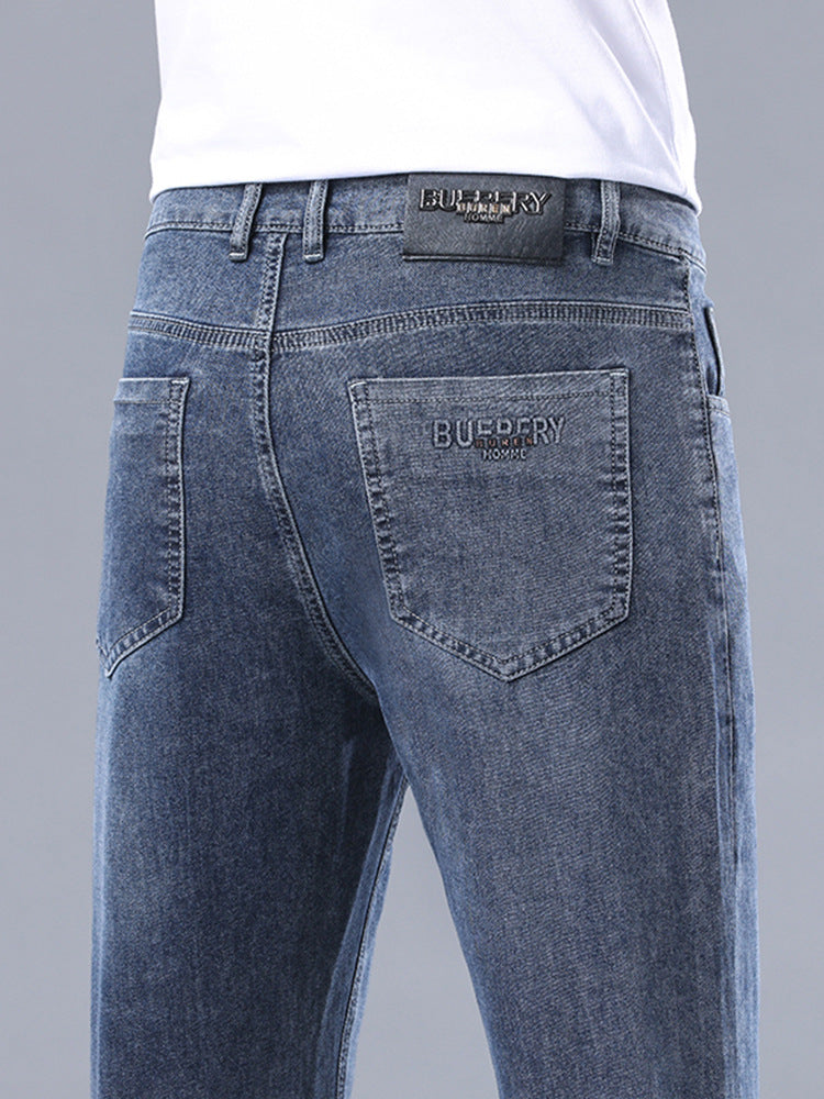 Men’s High-End Stretch Straight-Leg Casual Pants