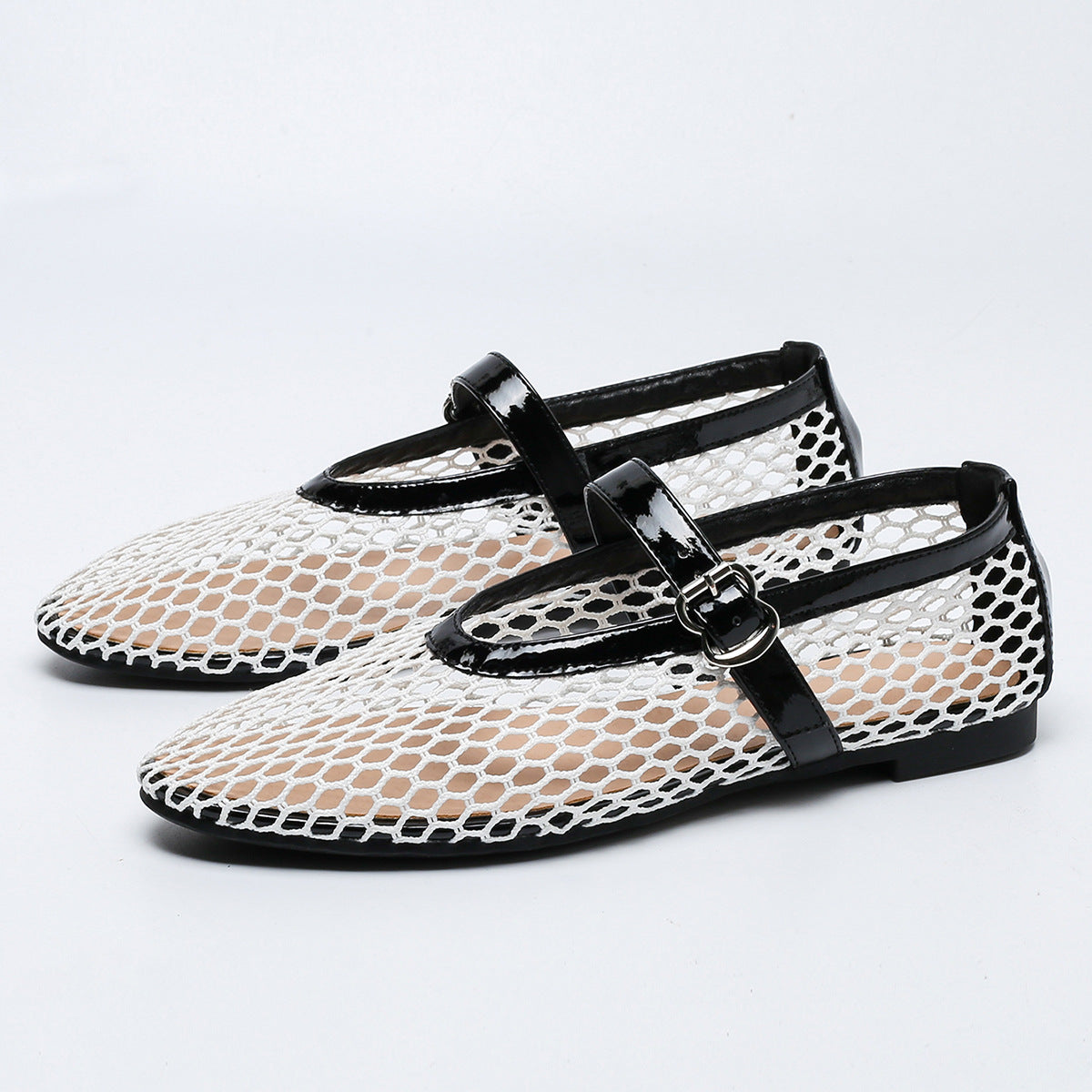 Women’s Breathable Mesh Mary Jane Flats