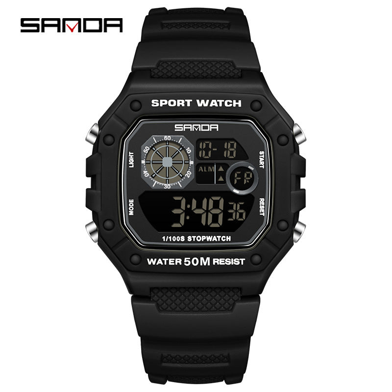 SANDA Multifunction Digital Sports Watch