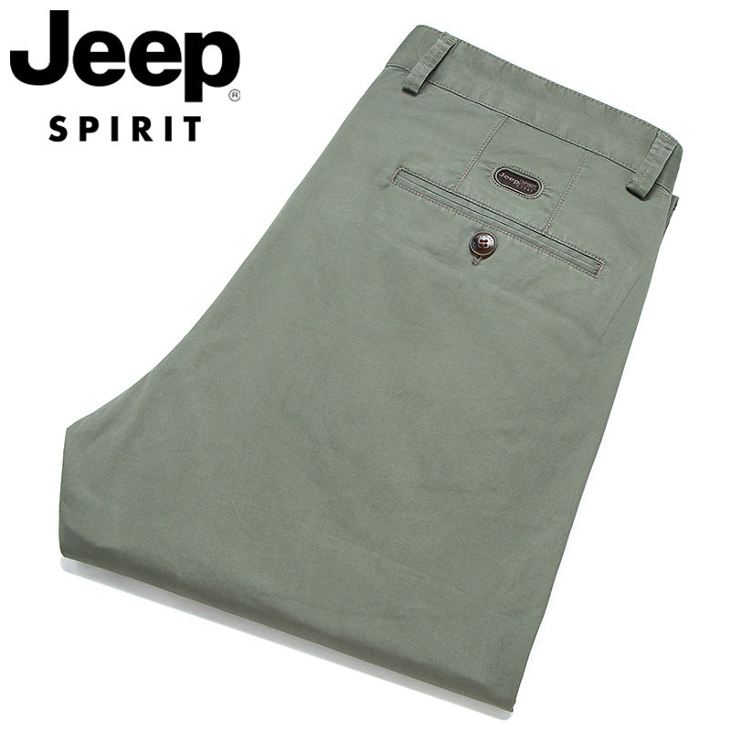 Men’s Lightweight Cotton Casual Business Pants
