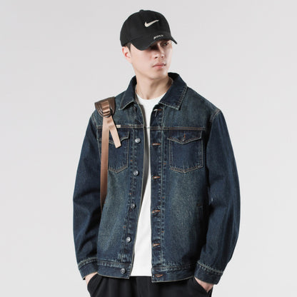 Men’s American Multi-Pocket Denim Jacket