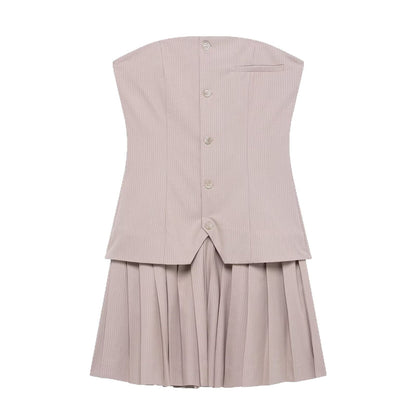 Women’s Strapless Elegant Short Dress