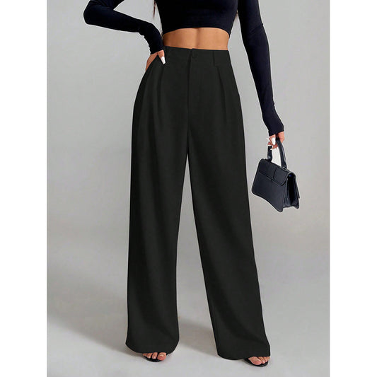 Women’s High-Waist Wide-Leg Casual Pants