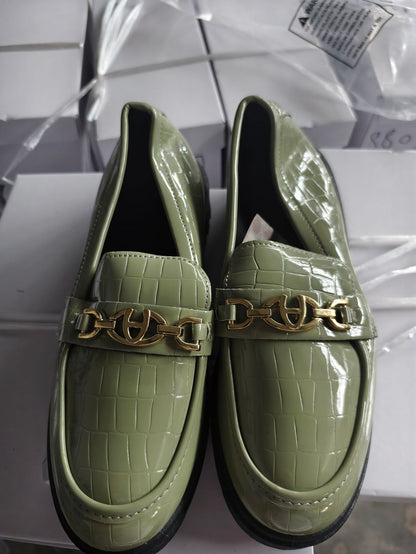 Women’s Platform Color-Block Loafers