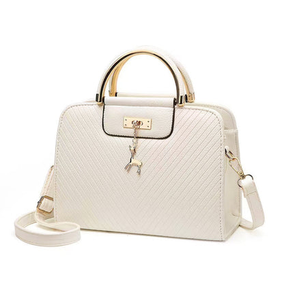 Women’s Solid Color Square Crossbody Bag