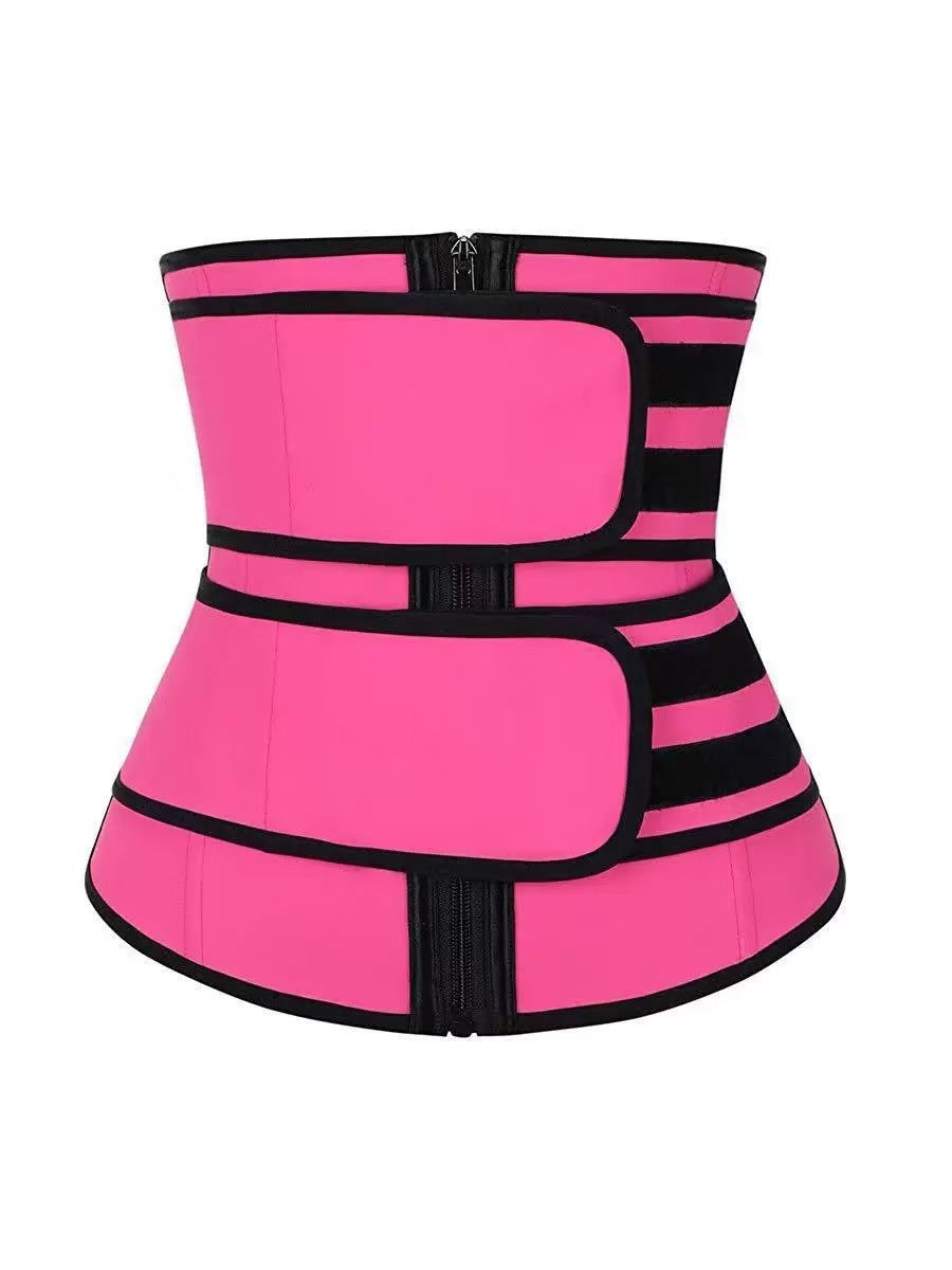 Cross-border abdominal belt waist postpartum autumn and winter plus-size double-layer women's slimming abdominal tucking warm belt spot wholesale
