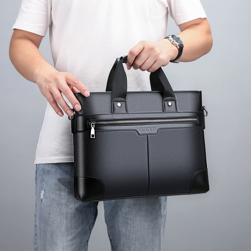 Men’s 14-Inch Business Laptop Crossbody Bag