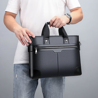 Men’s 14-Inch Business Laptop Crossbody Bag