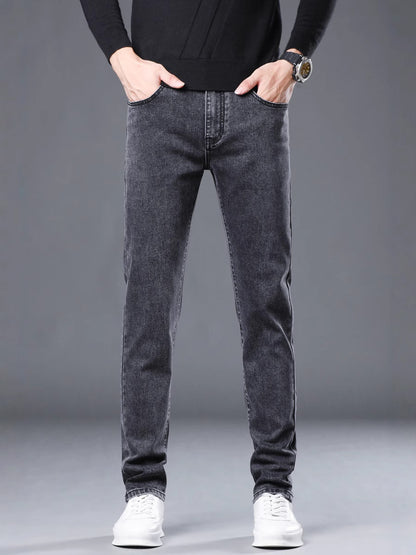Men’s Slim Straight Stretch Denim Jeans