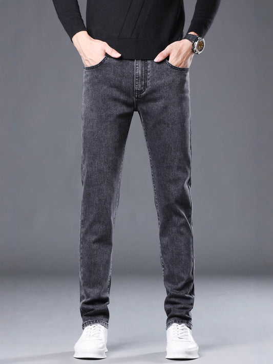 Men’s Slim Straight Stretch Denim Jeans