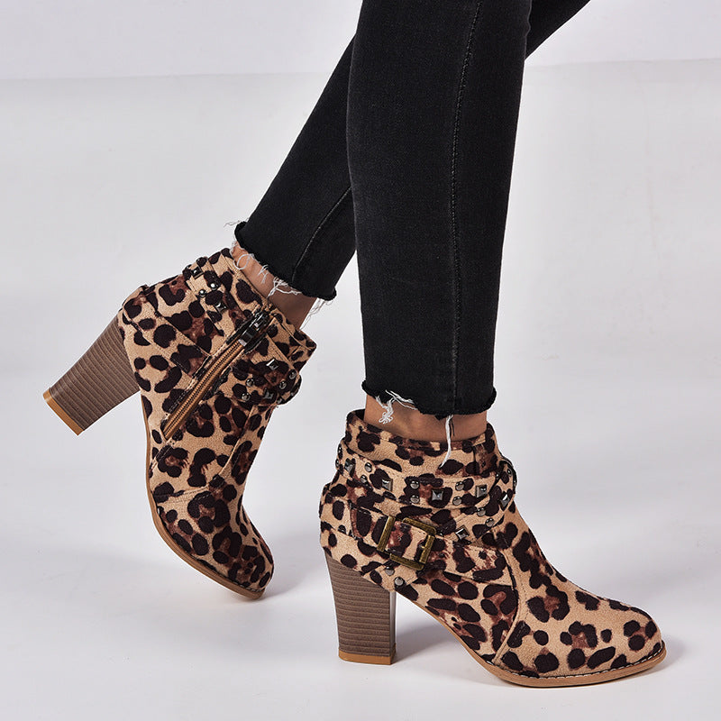 Women’s High Heel Fashion Ankle Boots