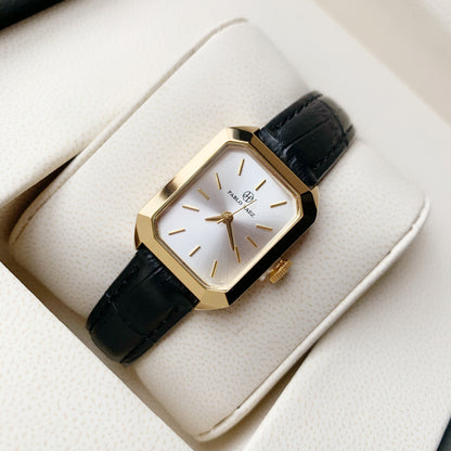 Women’s Gold Square Quartz Fashion Watch