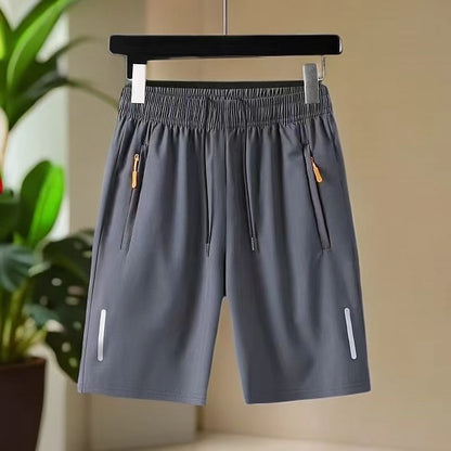 Men’s Ice Silk Quick-Dry Sports Shorts