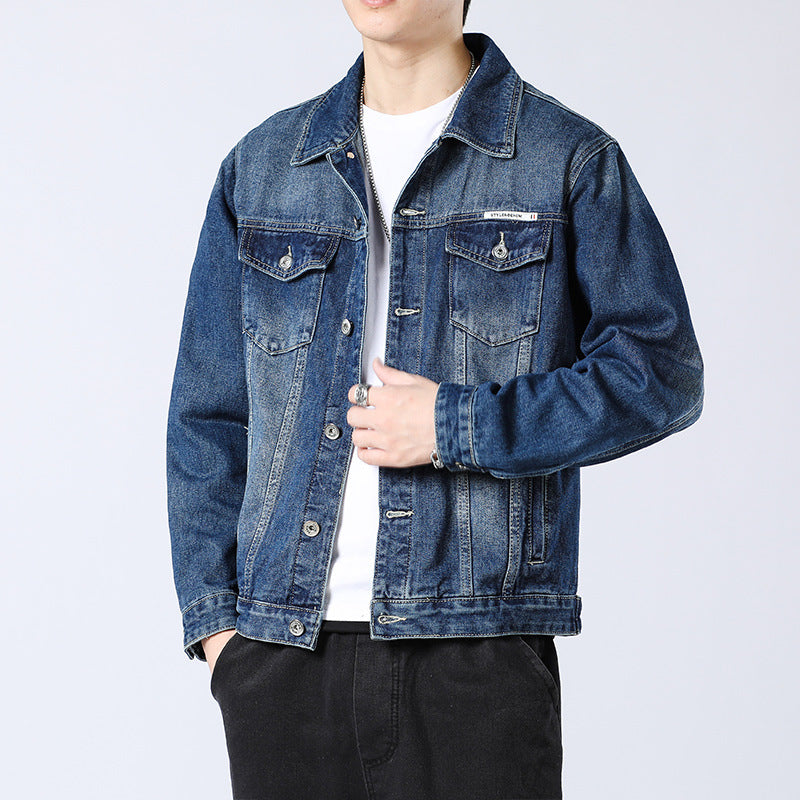 Men’s American Multi-Pocket Denim Jacket
