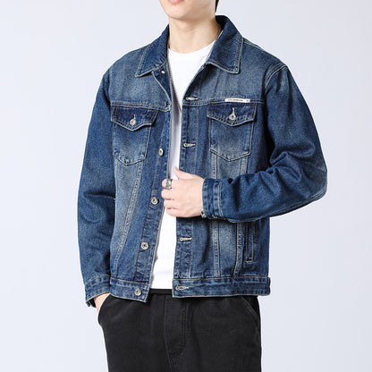 Men’s American Multi-Pocket Denim Jacket