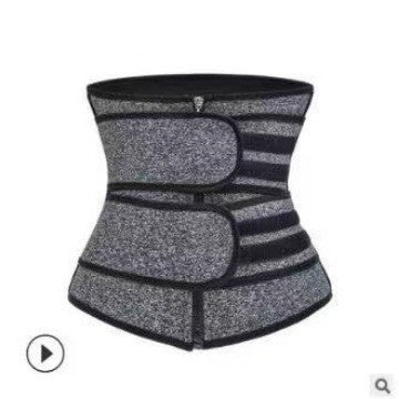 Cross-border abdominal belt waist postpartum autumn and winter plus-size double-layer women's slimming abdominal tucking warm belt spot wholesale