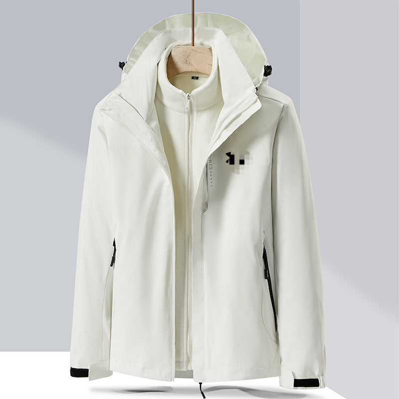 Unisex 3-in-1 Waterproof Outdoor Jacket
