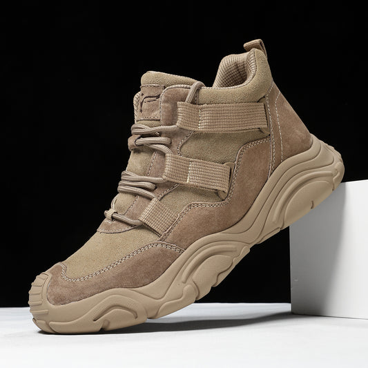 Men’s Leather Outdoor Hiking Shoes