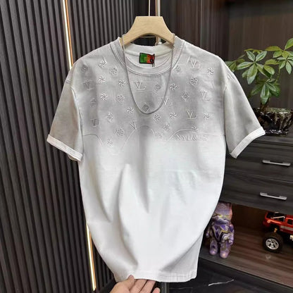 Men’s Premium Embroidered Short-Sleeve T-Shirt