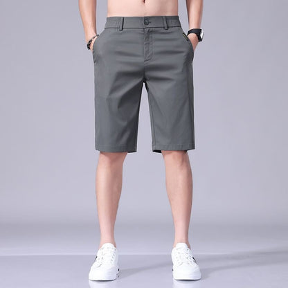 Men’s Ice Silk Stretch Casual Shorts