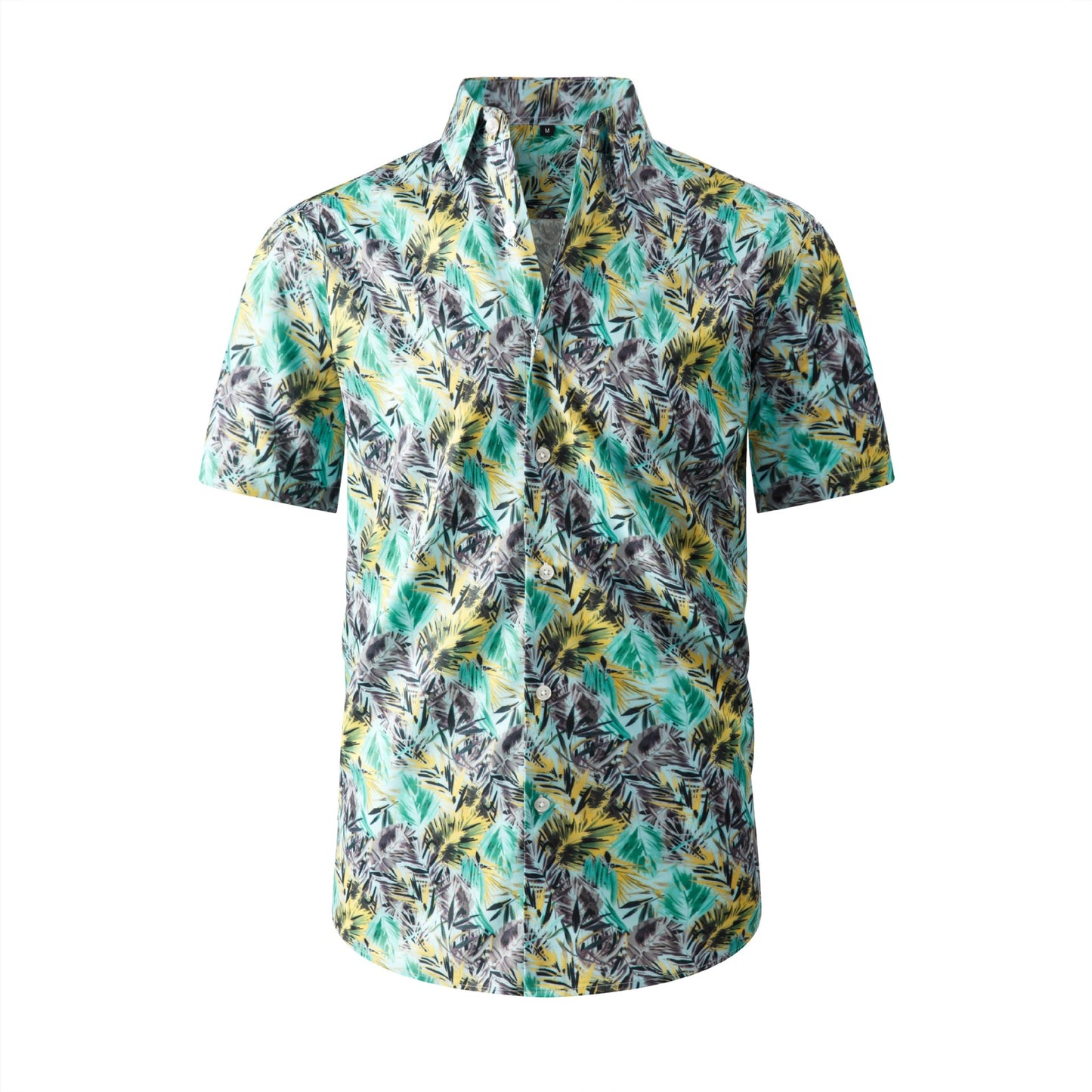 Men’s Plus Size Hawaiian Beach Shirt