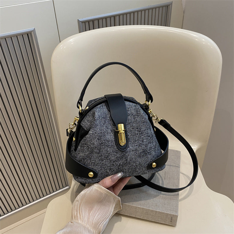 Women’s High-End Textured Crossbody Shoulder Bag