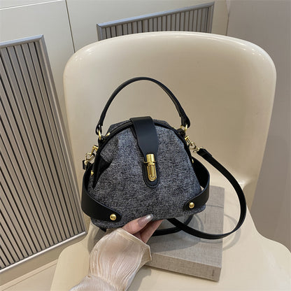 Women’s High-End Textured Crossbody Shoulder Bag