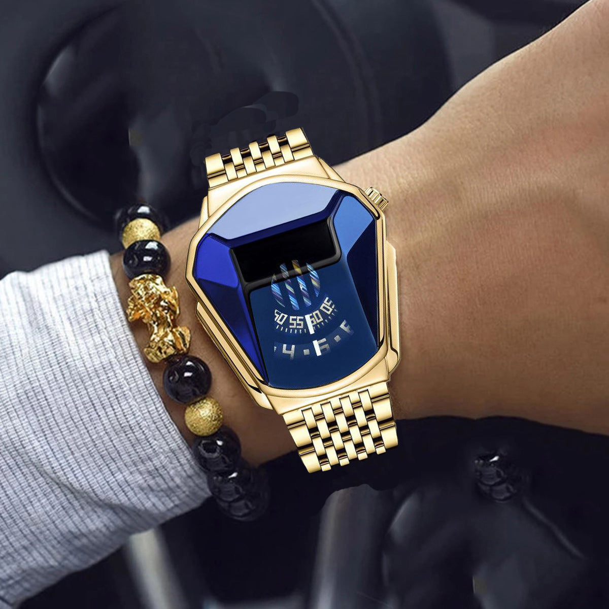 Men’s Snakehead Watch & Pixiu Bracelet Set