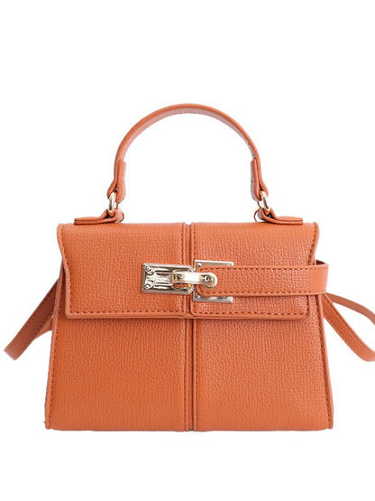 Women’s Kelly Style Textured Crossbody Handbag