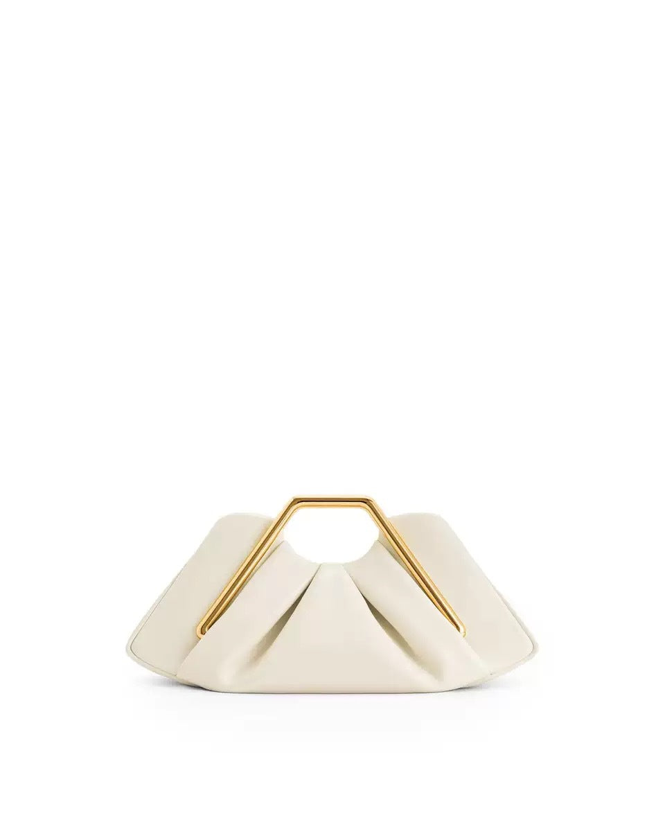 Women’s Soft Leather Pleated Cloud Bag