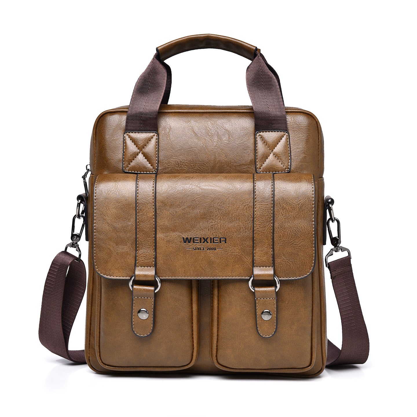 Men’s Business Crossbody Laptop Briefcase
