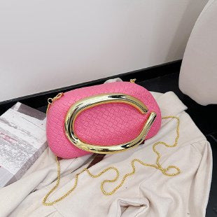 Women’s Vintage Acrylic Box Crossbody Bag