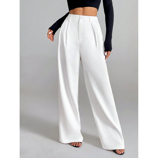 Women’s High-Waist Wide-Leg Casual Pants