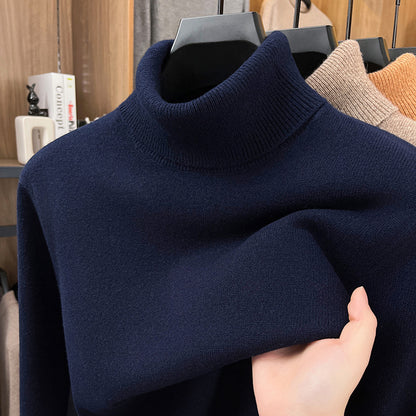 Men’s Wool Thick Turtleneck Sweater
