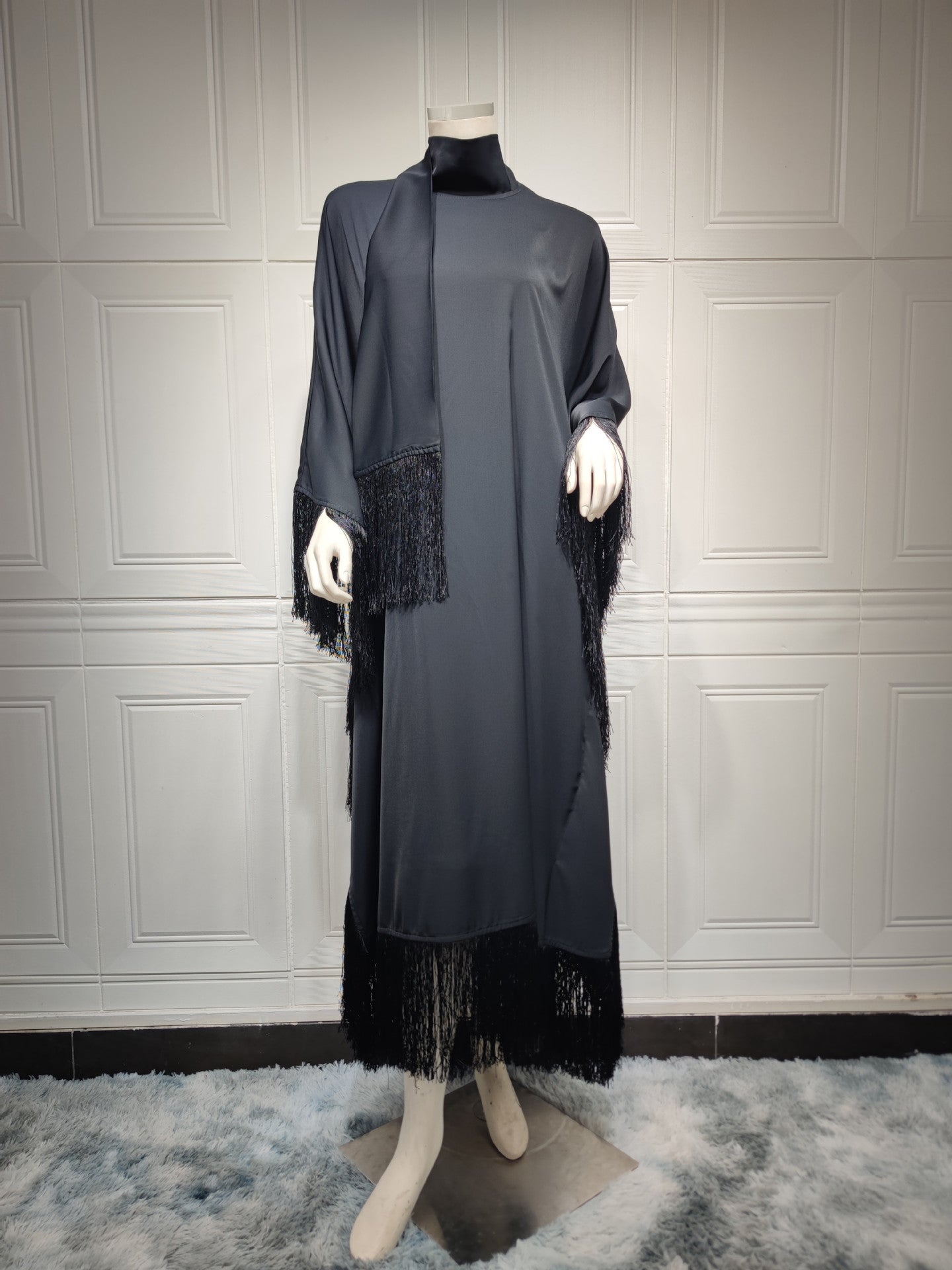 Women’s Tassel Pullover Long Dress