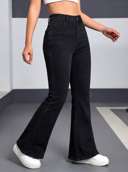 Women’s High-Waist Flared Jeans
