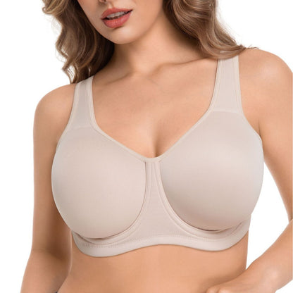 Women’s Seamless Underwire Support Bra (Plus Size)