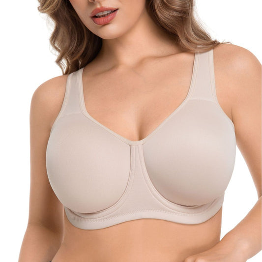 Women’s Seamless Underwire Support Bra (Plus Size)